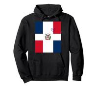 Bandiera Repubblica Dominicana Cuore Dominicano Orgoglioso Giornata Nazionale Felpa con Cappuccio