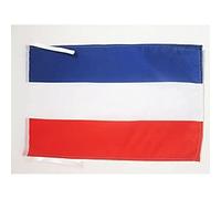 BANDIERA REPUBBLICA FEDERALE DI JUGOSLAVIA 45x30cm - BANDIERINA JUGOSLAVA - IUGOSLAVIA 30 x 45 cm cordicelle - AZ FLAG