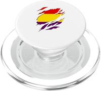 Bandiera Republicana spagnola effetto tridimensionale 3D PopSockets PopGrip per MagSafe