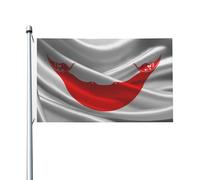 Bandiera Resistente Alle Intemperie Bandiere Rapa Nui, Chile Colori Vivaci Striscioni Di Bunting Per Giardino Parata Interno 90X150Cm