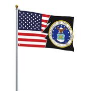 Bandiera Resistente Alle Intemperie, The United States Department Of The Force And America Durevole Bandiere Da Giardino Per Decorazione Esterno Bandierine Della Decorazione 90X150Cm
