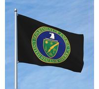 Bandiera Resistente Allo Scolorimento, The United States Department Of Energy Classica Bandiere Da Giardino Per Bar Giardino Flag 90X150Cm