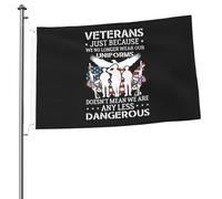 Bandiera Rinforzo Bandiere Da Balcone American Veterans Day Just Because We No Longer Wear Durevole Bandierine Per Parata Interno Ristoranti 90X150Cm