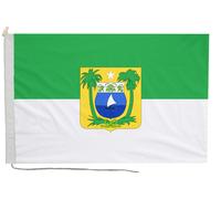 Bandiera Rio Grande do Norte con corda e levetta - fatta a mano nel Regno Unito