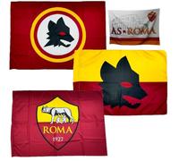 Bandiera Roma 100x140 cm Gadget Tifosi Giallorossi PS 03782