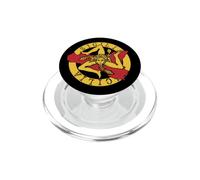 Bandiera Rossa Gialla Siciliana, Trinacria e Isola Sicilia PopSockets PopGrip per MagSafe