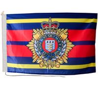 Bandiera Royal Logistic Corps British Army con corda e interruttore - MOD...