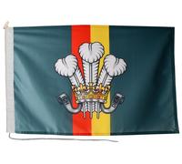 Bandiera Royal Wiltshire Yeomanry British Army con corda e interruttore - MOD...