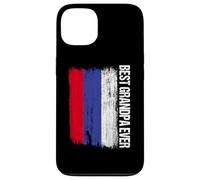 Bandiera russa del miglior nonno di sempre Custodia per iPhone 13