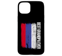 Bandiera russa del miglior nonno di sempre Custodia per iPhone 15 Plus