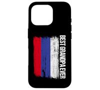 Bandiera russa del miglior nonno di sempre Custodia per iPhone 16 Pro