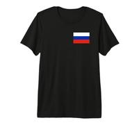 Bandiera Russa della Russia Maglietta Premium