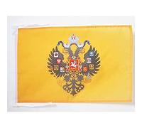 BANDIERA RUSSIA WWI 45x30cm - BANDIERINA RUSSA DI GUERRA 30 x 45 cm cordicelle - AZ FLAG