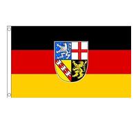 BANDIERA SAARLAND 90x60cm - BANDIERA LAND DI SAARLAND - GERMANIA 60 x 90 cm - AZ FLAG