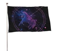 Bandiera Sagittario 119,4 x 177,8 cm, stampa su entrambi i lati, bandiera decorativa da giardino, non sbiadisce, con occhielli in ottone, sfondo fotografico da appendere, per interni ed esterni