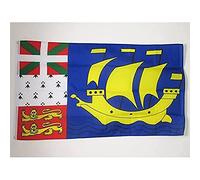 BANDIERA SAINT-PIERRE E MIQUELON 90x60cm - BANDIERA SAINT-PIERRE E MIQUELON IN FRANCIA 60 x 90 cm - AZ FLAG
