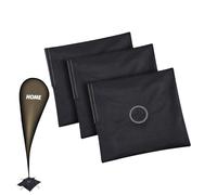 Bandiera Sandbag - 3pcs Di Sabbia Affidabili | Porta Borse Di Sabbbia Per Bandiera | Peso Di Pratico Sabbiato Di Sabia Adatto Per Eventi All'aperto, Display Da Giardino, Campeggio E Sta