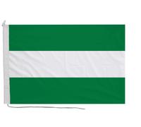 Bandiera Santa Cruz con corda e levetta - fatta a mano nel Regno Unito