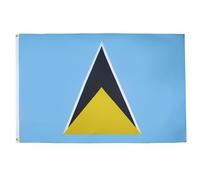 BANDIERA SANTA LUCIA 150x90cm - BANDIERA SANTALUCIANA 90 x 150 cm - AZ FLAG