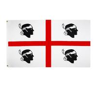 Bandiera Sardegna 150x90 cm Sarda Poliestere 100D 2 Occhielli | Uso interno ed e