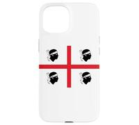 BANDIERA SARDEGNA ITALIA QUATTRO ORI Custodia per iPhone 15