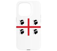 BANDIERA SARDEGNA ITALIA QUATTRO ORI Custodia per iPhone 15 Pro