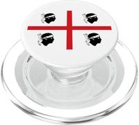 BANDIERA SARDEGNA ITALIA QUATTRO ORI PopSockets PopGrip per MagSafe