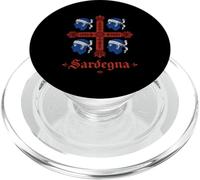 Bandiera Sardegna Quattro Mori Sardegna Orgoglio Italia Design PopSockets PopGrip per MagSafe