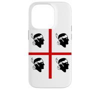 BANDIERA SARDEGNA QUATTRO MORI SARDO SARDEGNA Custodia per iPhone 14 Pro