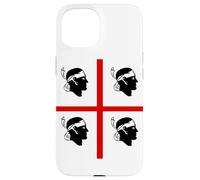 BANDIERA SARDEGNA QUATTRO MORI SARDO SARDEGNA Custodia per iPhone 15