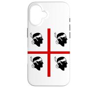 BANDIERA SARDEGNA QUATTRO MORI SARDO SARDEGNA Custodia per iPhone 16