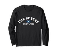 Bandiera Scozzese dell'isola di Skye Regno Unito Vintage Maglia a Manica