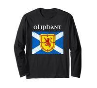 Bandiera scozzese Oliphant Clan cognome Scozia Maglia a Manica