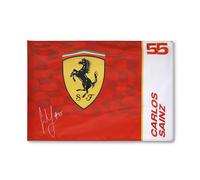 Bandiera Scuderia Ferrari Carlos Sainz #55 Rossa - 90X60 centimetro