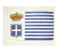 BANDIERA SEBORGA 45x30cm - BANDIERINA SEBORGA IN ITALIA 30 x 45 cm cordicelle - AZ FLAG