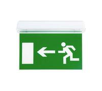 Bandiera - Segnale di emergenza con pittogramma "uscita", materiale resistente, ideale per indicare percorsi di evacuazione negli edifici.