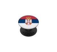 Bandiera serba della Serbia PopSockets PopGrip Adesivo