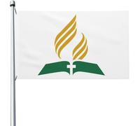 Bandiera Seventh Day Adventist White Bandiera In Poliestere Tessuto Da Esterno Prova Di Sbiadimento Striscione All'Aperto, Per Celebrazioni, Feste Strada, All'Aperto Al Coperto, 90x150cm