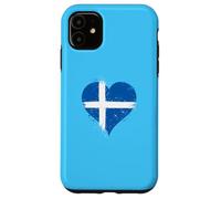 Bandiera Shetland Isles per Expat o Orgoglio Shetland Scozia Custodia per iPhone 11