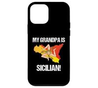 Bandiera Siciliana Pride My Grandpa Is Sicilia Sicilia Custodia per iPhone 12 mini