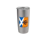 Bandiera Sikh Scozia Punjabi Khalsa Pride Design Bicchiere termico in acciaio inox doppia parete