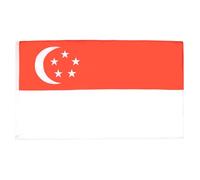 BANDIERA SINGAPORE 150x90cm - BANDIERA SINGAPORIANA 90 x 150 cm - AZ FLAG