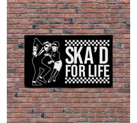 Bandiera Ska'd For Life 5x3 FT Multicolore 1 Pezzo