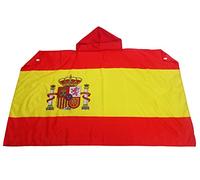 BANDIERA SPAGNA - BODY BANDIERA SPAGNOLA 90 x 150 cm per tifosi con maniche - AZ FLAG