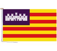 Bandiera Spagna Isole Baleari con corda e levetta - varie dimensioni