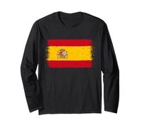 Bandiera Spagna Vintage per España o Orgoglioso Spagnolo Maglia a Manica