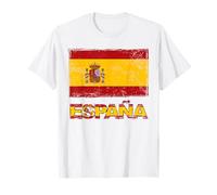Bandiera spagnola Idea per donne e bambini Spagna Flag Outfit Maglietta