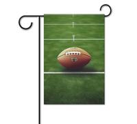 Bandiera sportiva da campo da calcio 30,5 x 45,7 cm bandiere per esterni divertente bandiera per feste banner stampato su entrambi i lati bandiere da giardino benvenuto fuori cortile bandiera per casa