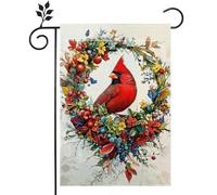 Bandiera Spring Summer Cardinal Bird Bandiera Decorativa Interni 30x45