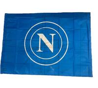 Bandiera SSC Napoli Calcio Ufficiale 140x100 Cm Bandierone Originale